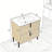 30" Bathroom Vanity with Ceramic Sink-207725572