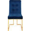 Chaise d'appoint en velours capitonné Chakevia-22830605-28747691