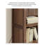 Bibliothèque en noyer de style rétro