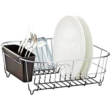 Farberware® 3-pc. Dish Rack with Sink Brush