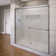 Classic 43'' - 47'' W x 70'' H Bypass Semi-Frameless Shower Door