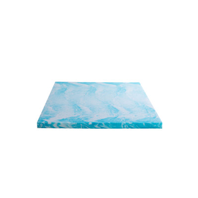 Ventilated Liquid Gel Aero Fusion Memory Foam, Bed Mattress Topper For Pressure Relief by Ebern Designs
