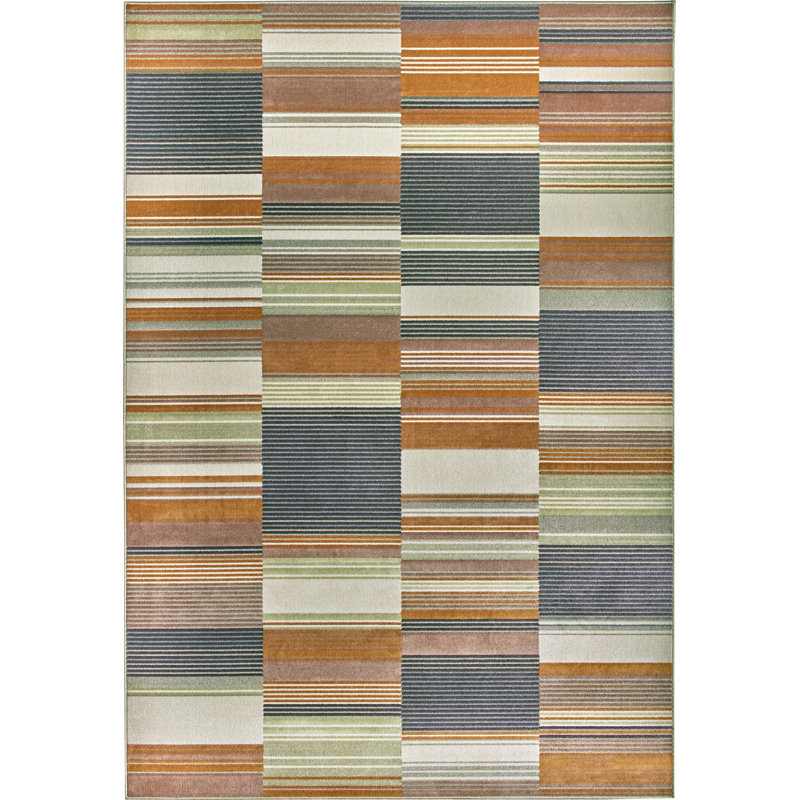 Myyah Abstract Flat Weave Area Rug, Rectangle 160 x 230 cm