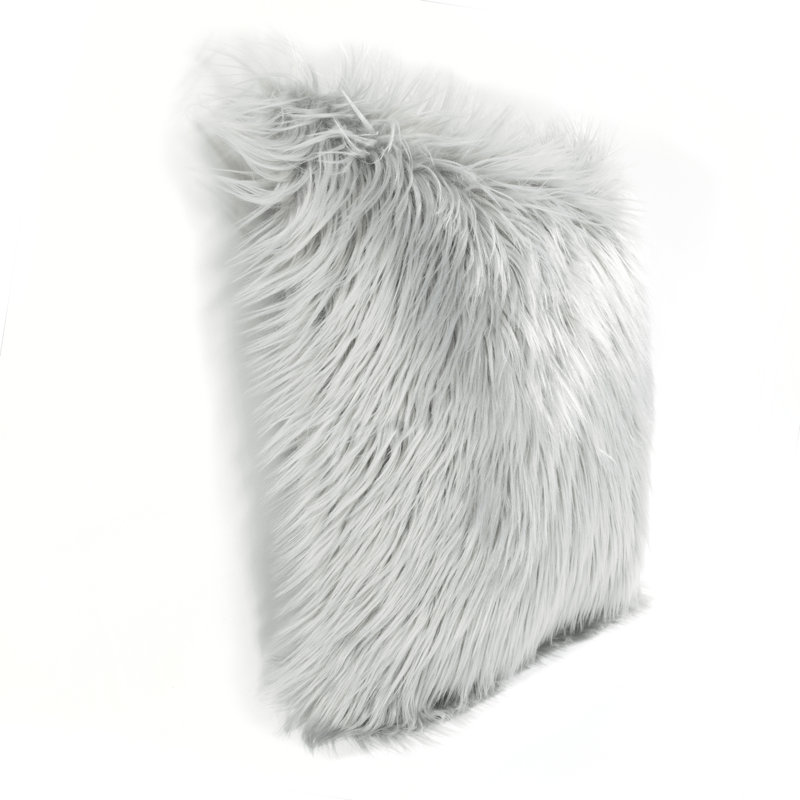 Housse de coussin décoratif 20 po, gris