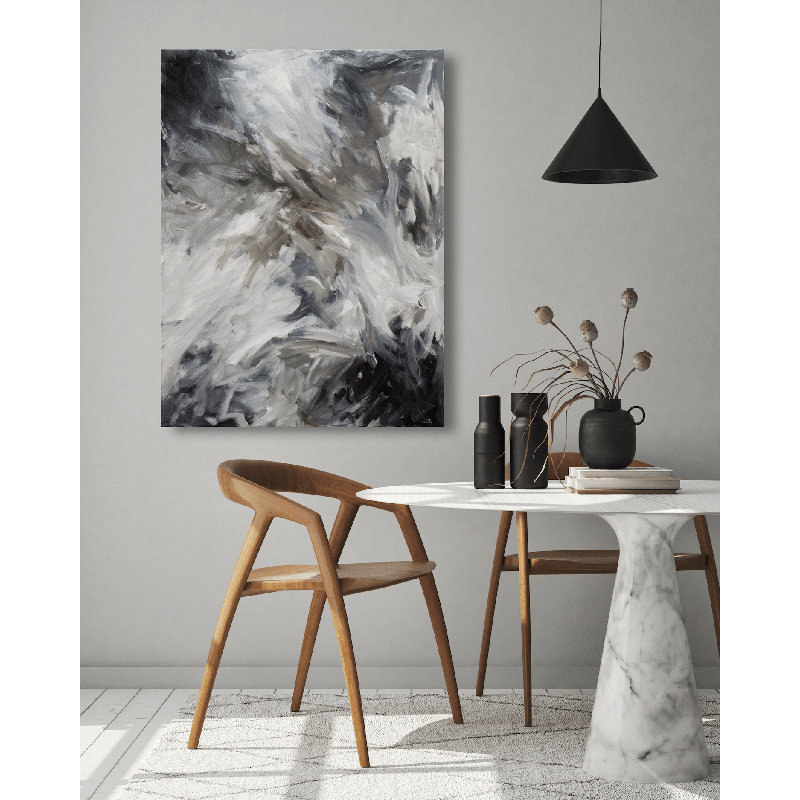 In The Flow, 60" H x 40" W x 1.5" D