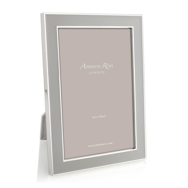 Picture Frame, 5" x 7", Chiffon/Silver