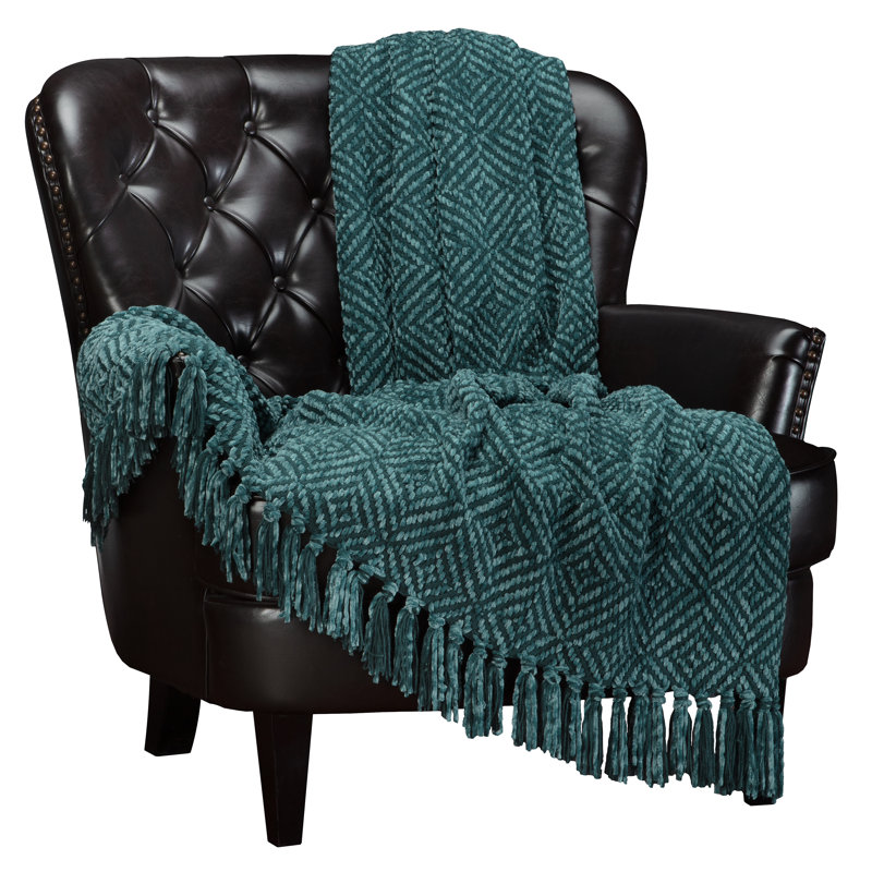 Throw, Teal