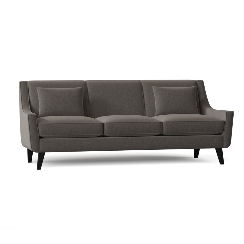 Gros Upholstered 85'' Sofa, Thrillist Graphite Sustain®