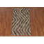 Tapis à motif de chevrons style oriental Kilim 3 x 5