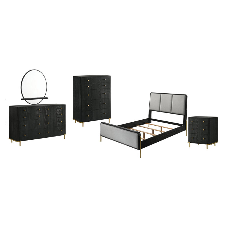 Ensemble de chambre à coucher 5 pièces Ferdows, Très grand