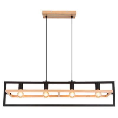 Ahsha 4 - Light Walnut Pendant