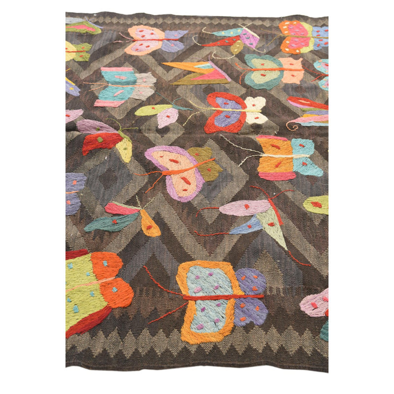 Tapis brun foncé Nathanael