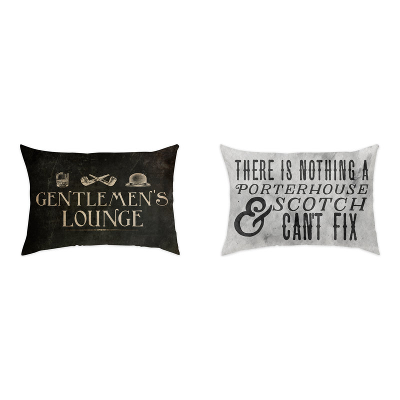 Coussin lombaire masculin 2 pièces 