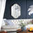 Notched Edge Wall Accent Mirror