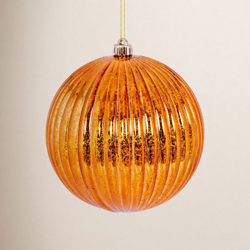 6'' Solid Ball Ornament, Copper