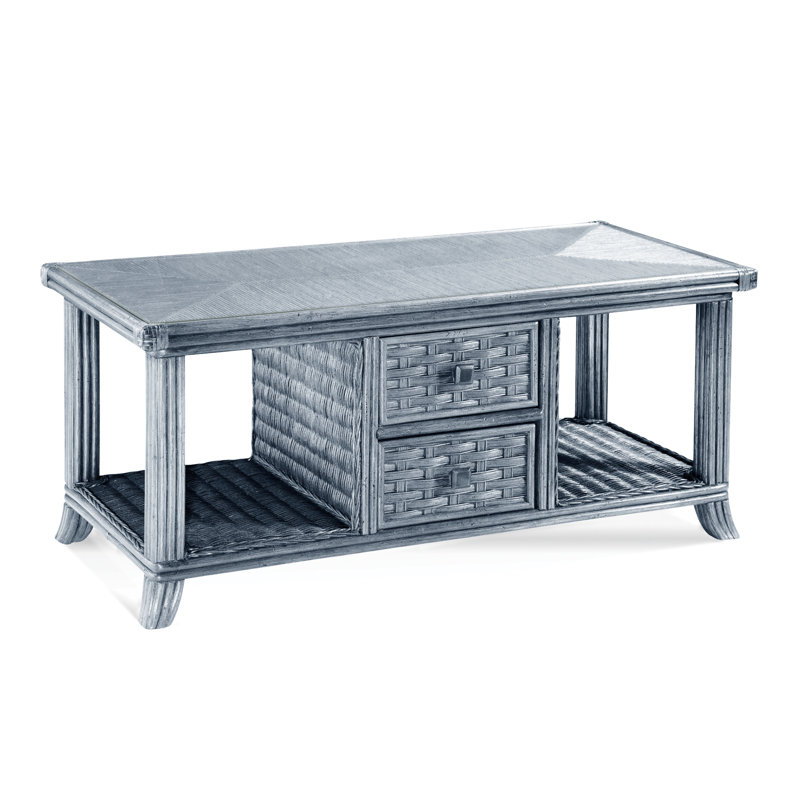 Somerset Coffee Table, Sea Glass