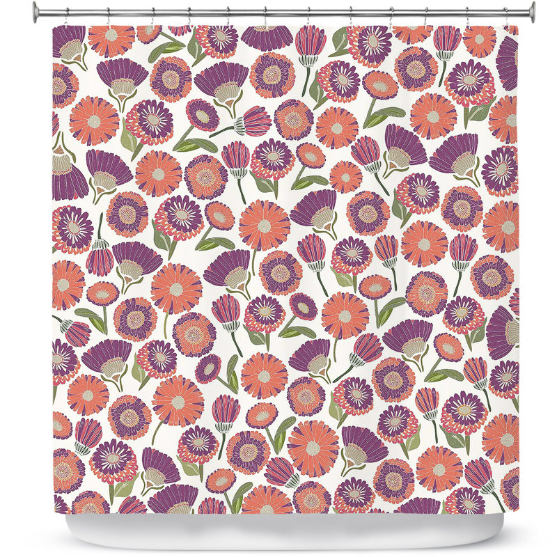 Groner Floral Shower Curtain
