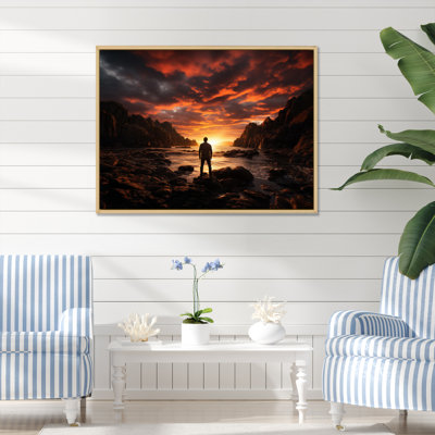 " Rocky Beach Rocky Silhouette II "