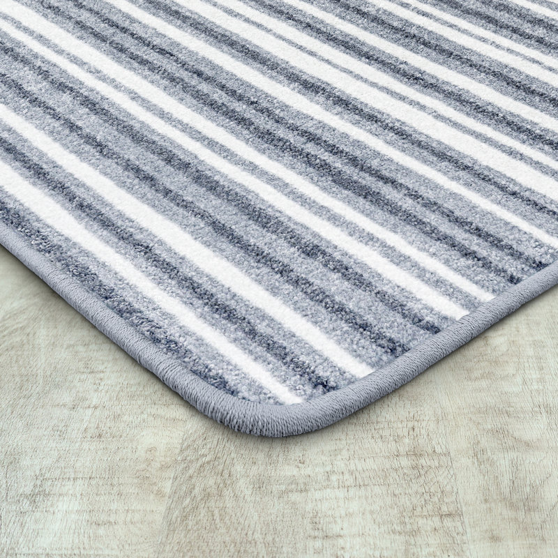 Between The Lines Area Rug, Rectangle 3'10" x 5'4"