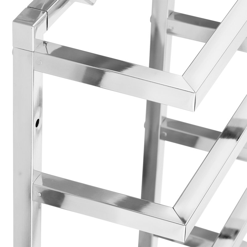 4 Wall Towel Rack, Chrome