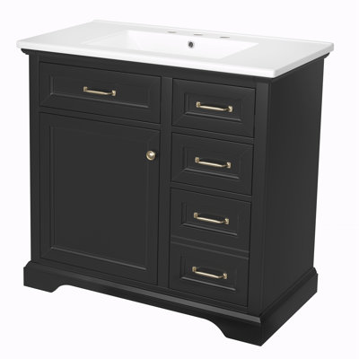 Meuble-lavabo de 36 pouces avec lavabo