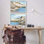 «Seaside Cliff Modern Landscape», ensemble de 2 giclées encadrées par Ethan Harper-911396377-911396379