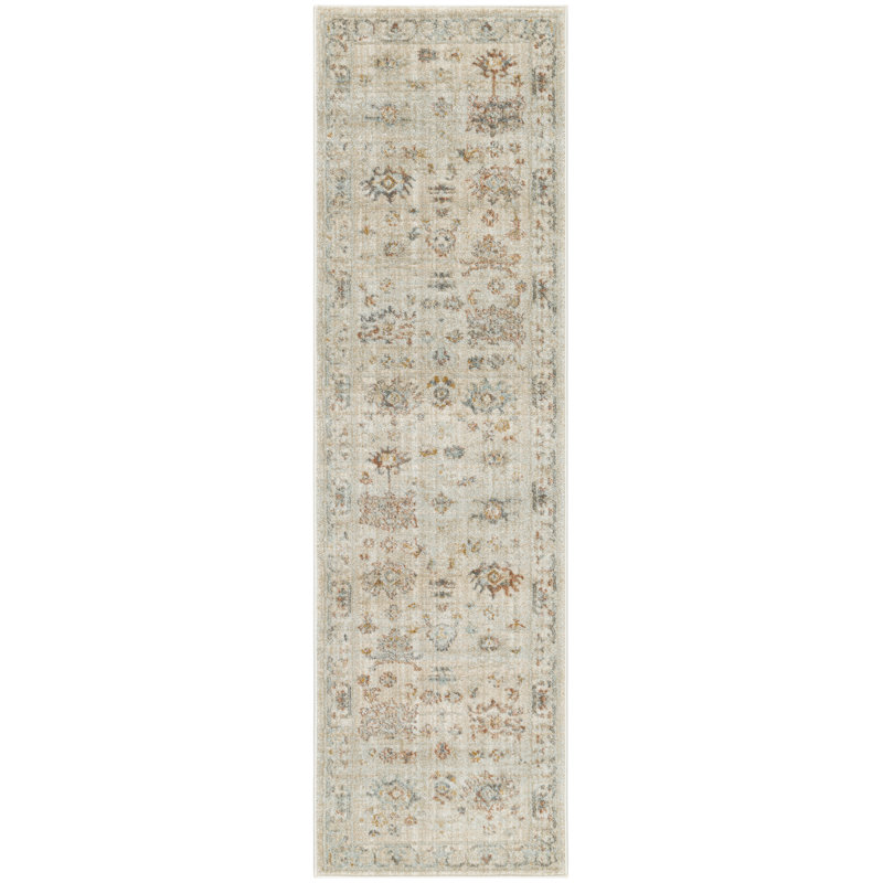 Louque Oriental Indoor Rug, Runner 2'3" x 8'
