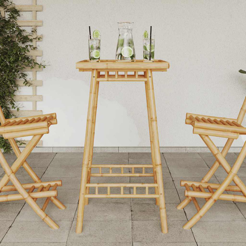 Square 55Cm L Outdoor Standing Height Table