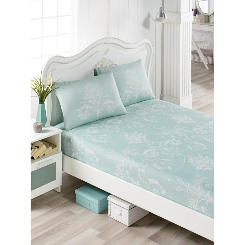 Crabtree Cotton Blend Sheet Set, 100 x 200cm
