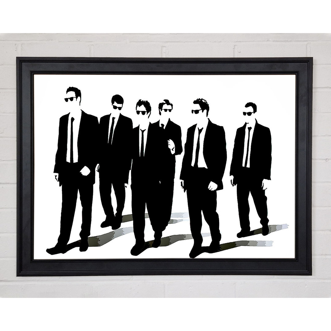 Reservoir Dogs Walking - Einzelne Bilderrahmen Kunstdrucke