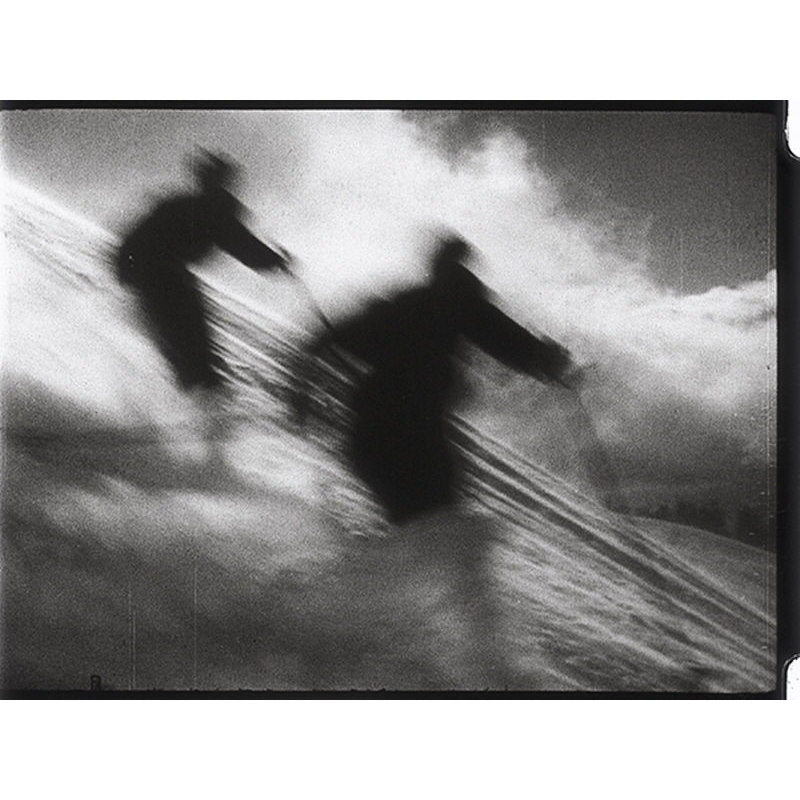«Vintage Ski Air» par Chris Dunker - impression, Couche de verre, H 30 po x l 40 po x P 1,5 po