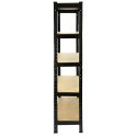 75cm W Height -Adjustable, Black