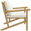 Bayou Breeze 2 chaises de patio avec coussins en bambou-297245074