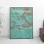 Stockholm City Map - No Frame Print-1008729460