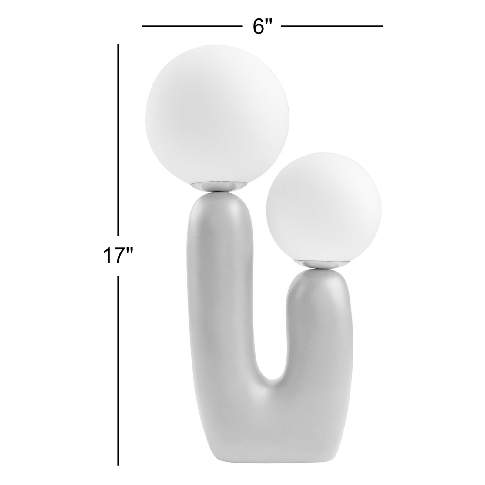 Pimento Resin Novelty Lamp, Butter