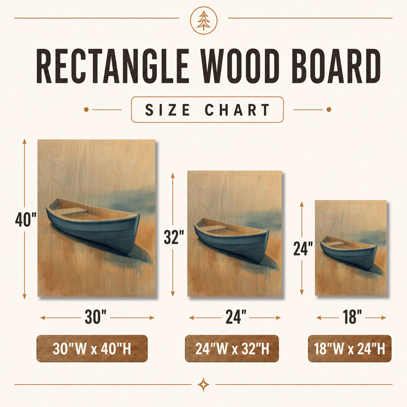 Petit bateau bleu - Décoration murale en bois sur le thème côtier, H 32 po x l 24 po, Rectangulaire