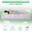 Matelas en mousse viscoélastique imprégnée de gel de 10 po Bay Isle Home ™ Arbra-2028383847