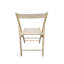Chaise pliante, paquet de 2, style pliable, bois naturel-1067096011