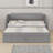 Velvet Upholstered Daybed With Pop Up Trundle-88244012