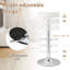 Miek Swivel Upholstered Adjustable Height Bar Stool-940856671