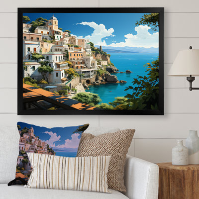 Capri Italy Landscape Coastal Dream III - Italy Landscape Wall Art