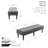 Casablanca Fabric Upholstered Bench with Wheels-833605212