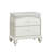 Gemma 2-Drawer Nightstand in Platinum
