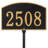 Legacy 1-Line Lawn Address Sign-1999003517-1999003271