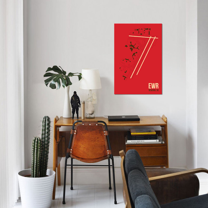Modern & Contemporary, 60" H x 40" W x 1.5" D, No Mat, Wrapped Canvas