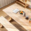 Ensemble de table rectangulaire moderne et simple en bois massif-104098530-104073372