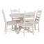 Ensemble de table de salle à manger extensible 5 pièces Trexm