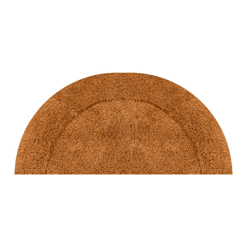 Candeloro Slice Bath Rug 17"x30", Terracotta
