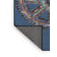 Tapis de surface bleu en acier à motifs-1611997070