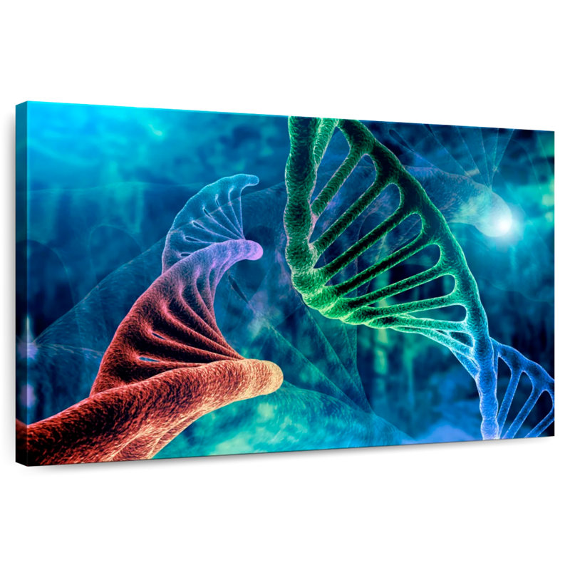 Keiri Two DNA Strands, 8" H x 12" W